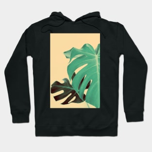 Monstera Minimalist Hoodie